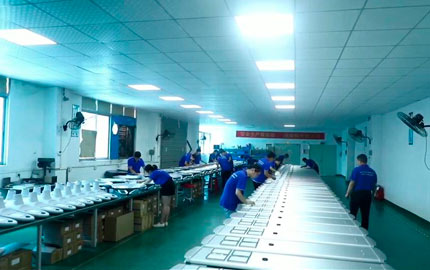 Solar Led Street Light Production Linen